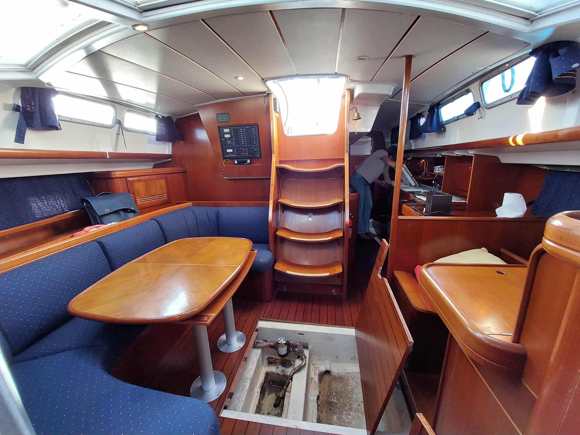 Nettoyage fonds de cale